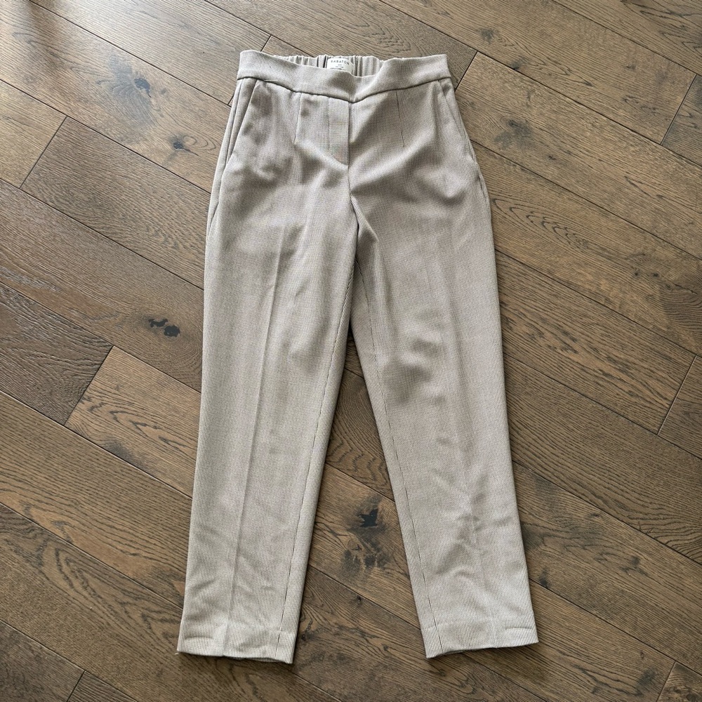 🤎 Aritzia Babaton Cropped Pant Beige Size 00